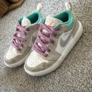 Nike Kids' Purple and White Sneakers